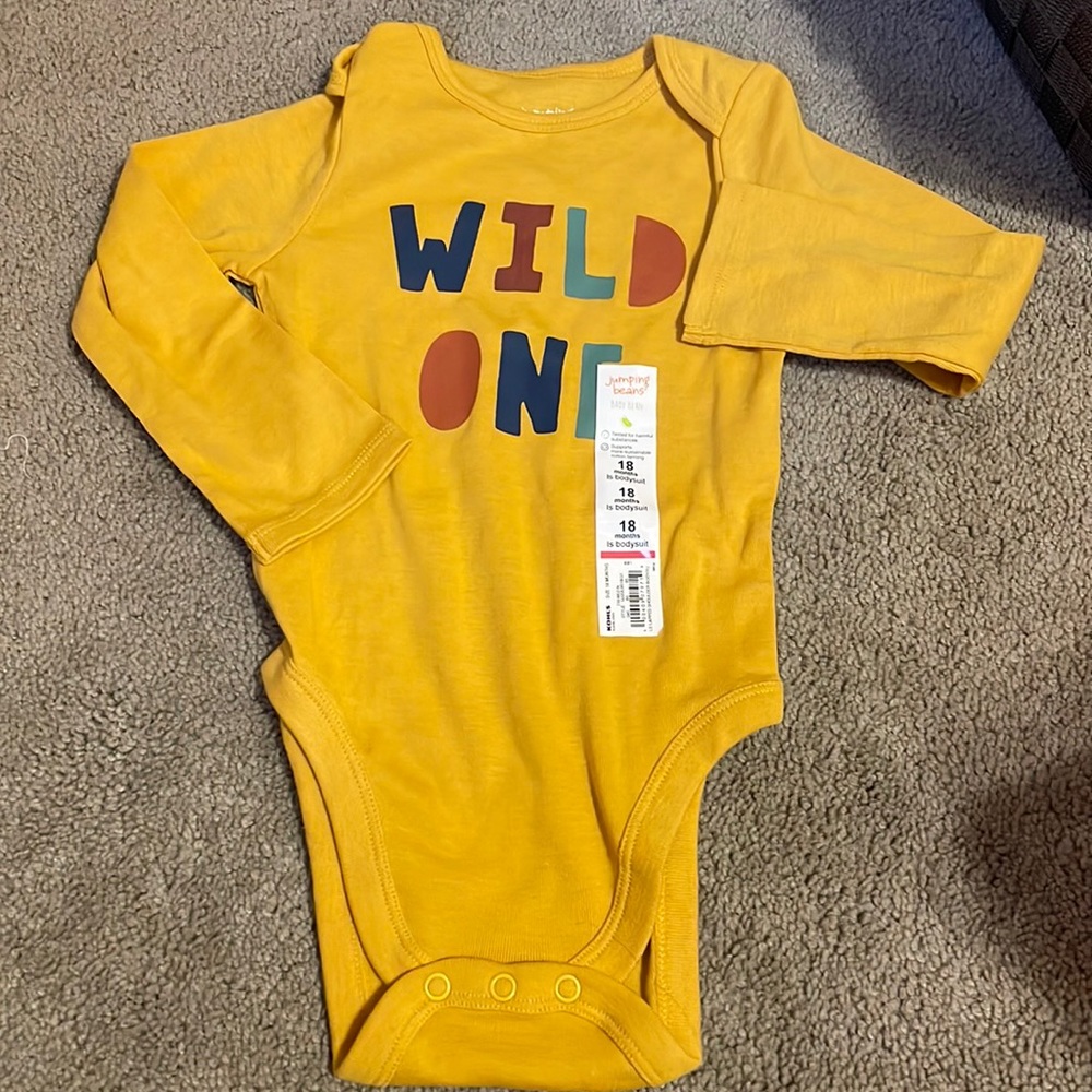 Jumping Bean onesie 18m NWT